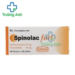 Spinolac 25mg Hasan - Thuốc điều trị triệu chứng phù do nhiều nguyên nhân